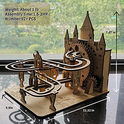 Music Park 3d wooden puzzle Marble Run fun toys model kits